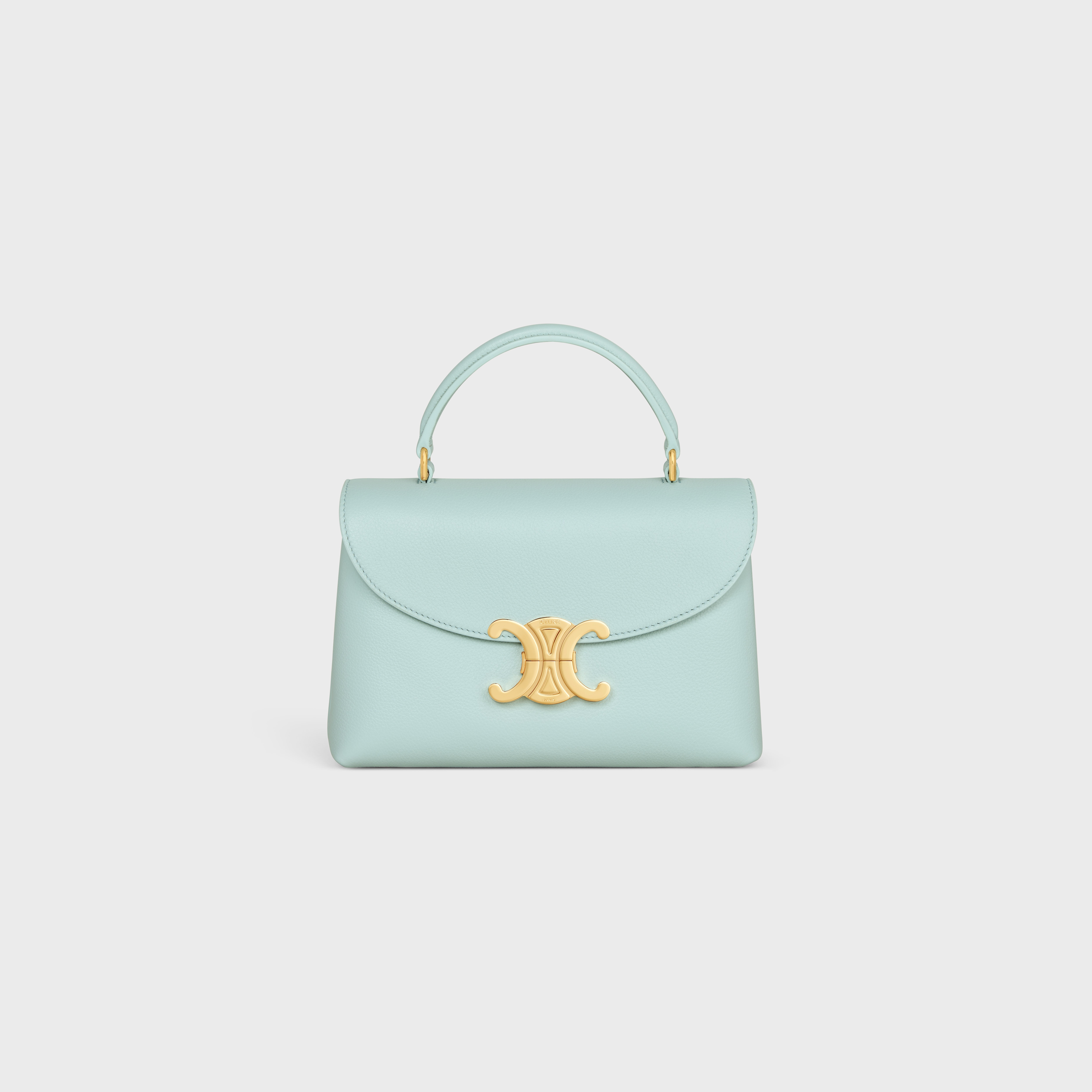 CELINE ケース ヴィンテージ品　　新品未使用品 海外免税店で購入値下 TEEN NINO BAG IN SUPPLE GRAINED CALFSKIN - POWDER BLUE | CELINE